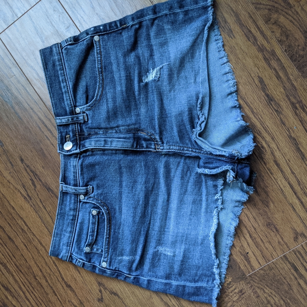 High waisted shorts